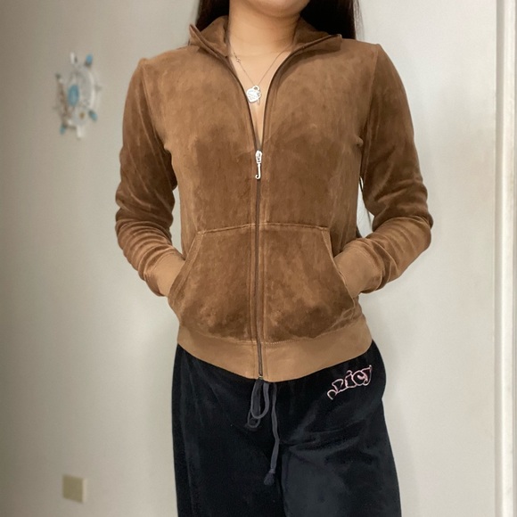 brown juicy jacket